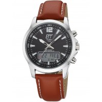 ETT Eco Tech Time Radio-controlled Solar Drive Professional Chronograph EGA-11713-21L