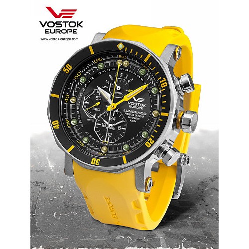 Laikrodis Vostok Europe YM86-620A505 su Kvarciniu Mechanizmu