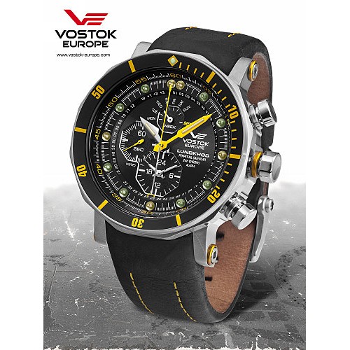 Laikrodis Vostok Europe YM86-620A505 su Kvarciniu Mechanizmu