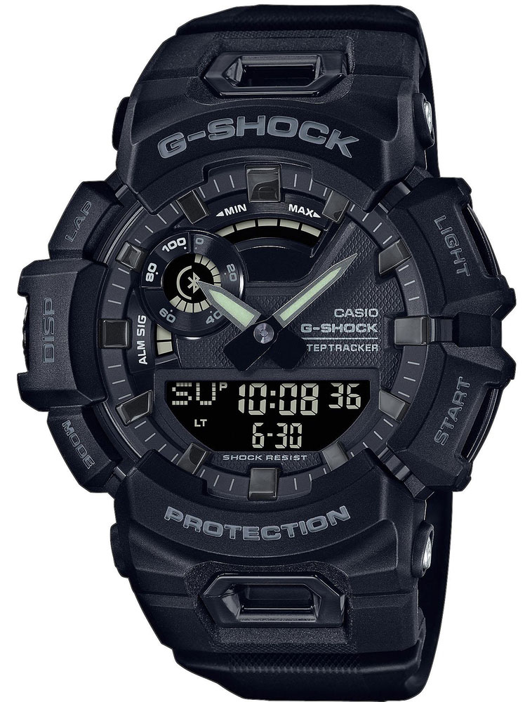 Casio G-Shock GBA-900-1AER – sportinis laikrodis su Bluetooth